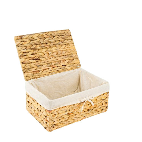 ảnh của sản phẩm Bộ 3 giỏ lục bình đa năng nắp lót số 8